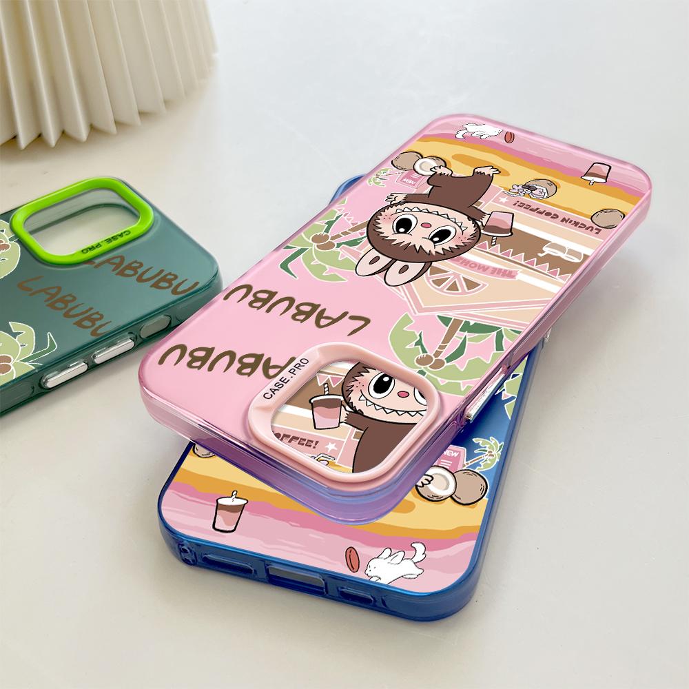 Painted Pattern Colorful Sliver Double Sided Hard Shell Shockproof Anti-fall Phone Casing for Vivo