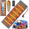 USB Powered Heated Sleeping Bag Electric Warm Foldable Camping Gear for Adults Men Women Outdoor Winter Survival Picnic