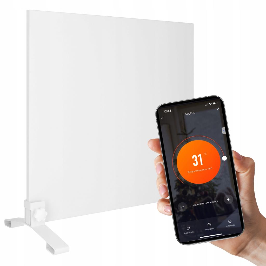Infrared Heater Ir Milano 350W + Wifi + Legs