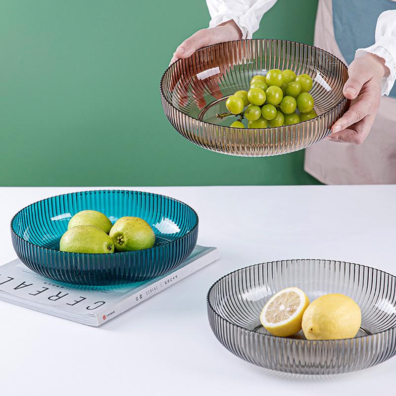 Chic INS-Style Fruit Bowl: Elegant Coffee Table Fruit Basket & Snack Dish