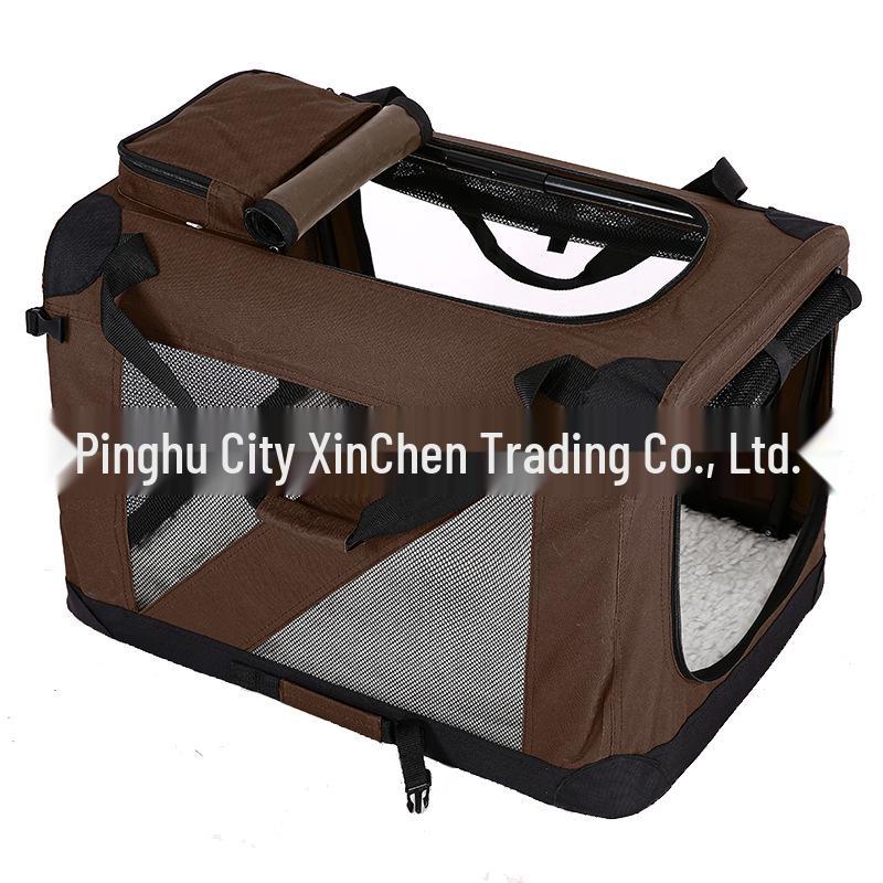Portable Folding Pet Cage for Dogs and Cats, Medium To Large, Suitable for Travel or Home