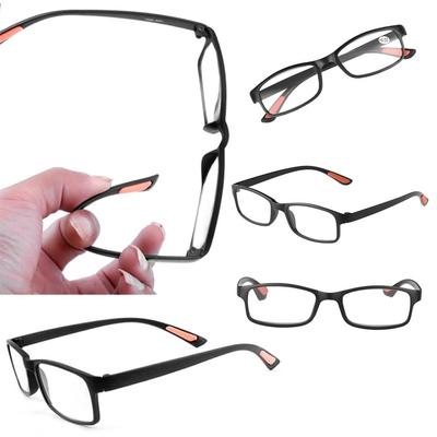 Magnifying Eye Wear Flexible +1.00~+4.0 Diopter Eyeglasses Reading Glasses Vision Care