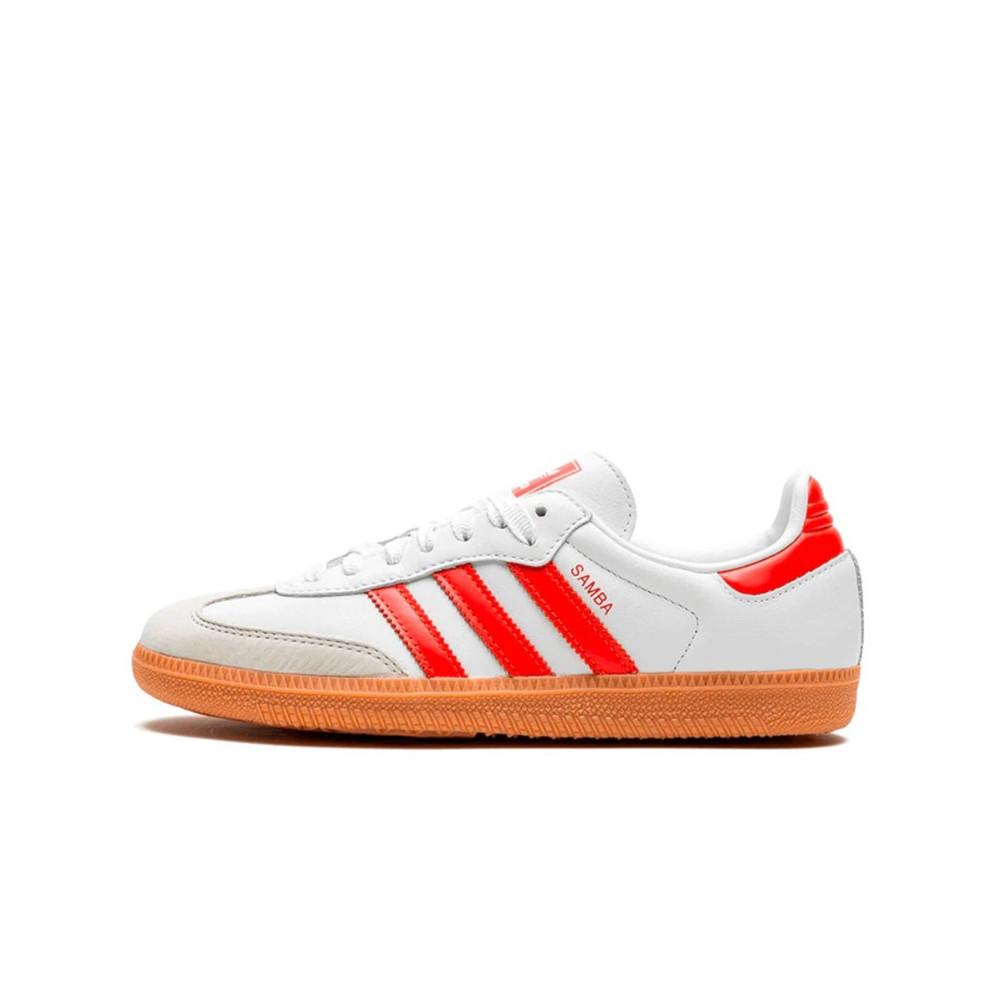 Adidas Samba OG White Solar Red Gum