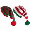 Christmas Knitted Wool Hat Winter Thickened Warm Hat Hairball Long Tail Hat Witch Hat Ladies Hat Christmas Gift Decoration