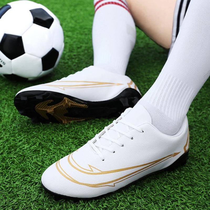 Spike Football Shoes Men'S Low-Top Artificial Turf Broken Nails Youth Student Sports Shoes Competition Training Shoes