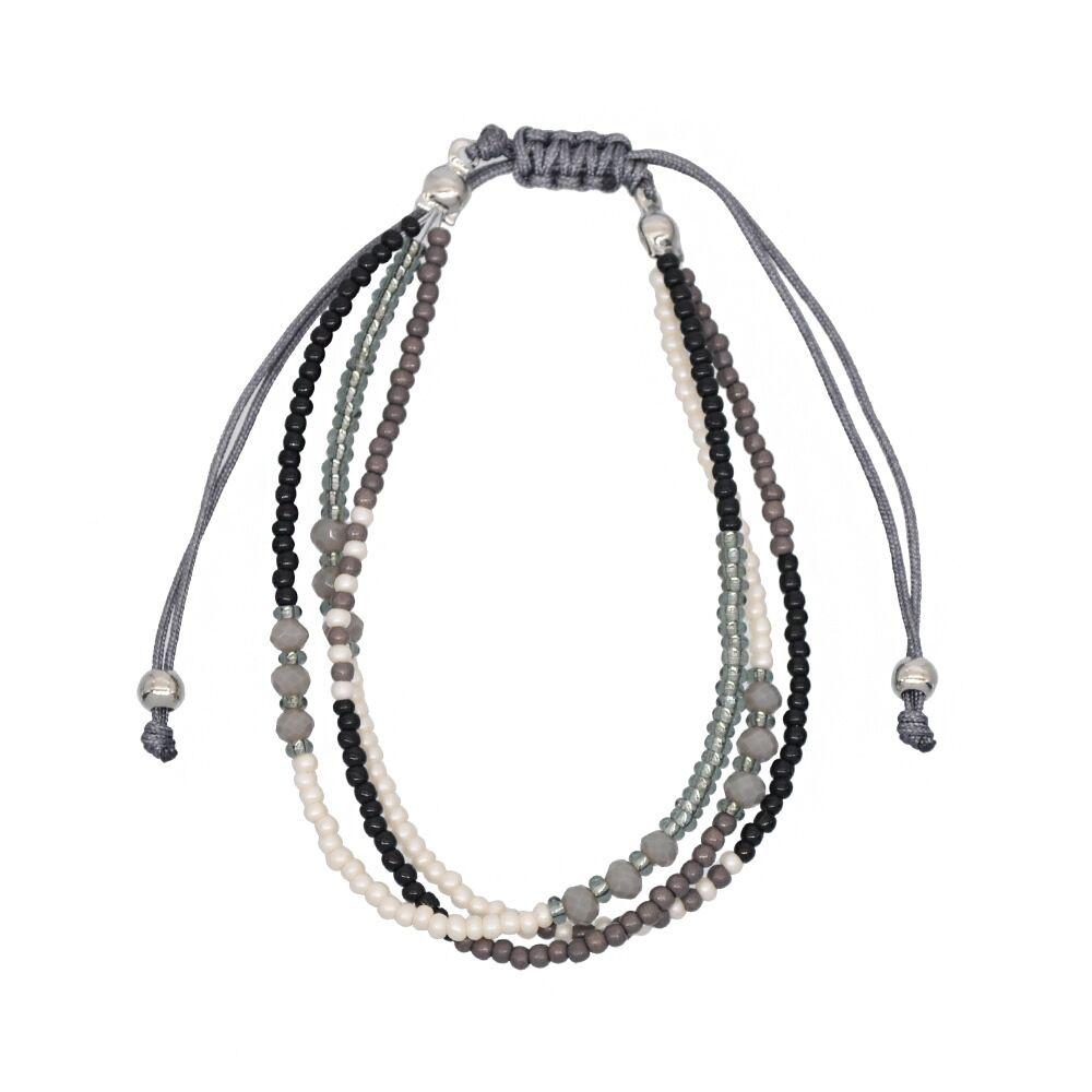 Colorful Seed Bead Bohemian Charm Bracelets Ethnic DIY Handmade Crystal Beaded Friendship Bracelet for Women Beach Jewelry