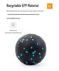 12CMEPP High Hardness Yoga Massage Ball for Fascia and Pelvic Floor Muscle Relaxation
