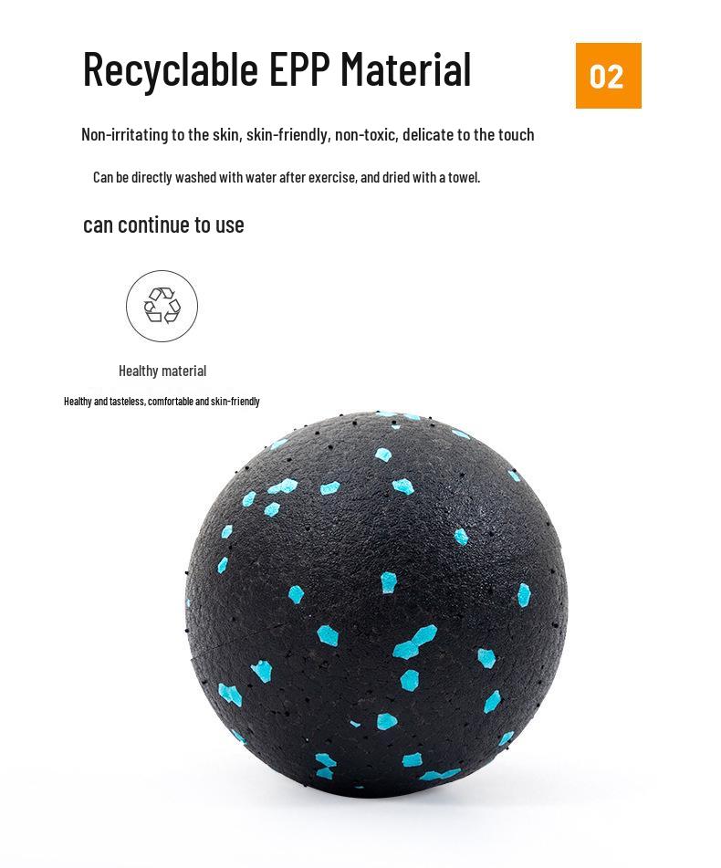 12CMEPP High Hardness Yoga Massage Ball for Fascia and Pelvic Floor Muscle Relaxation