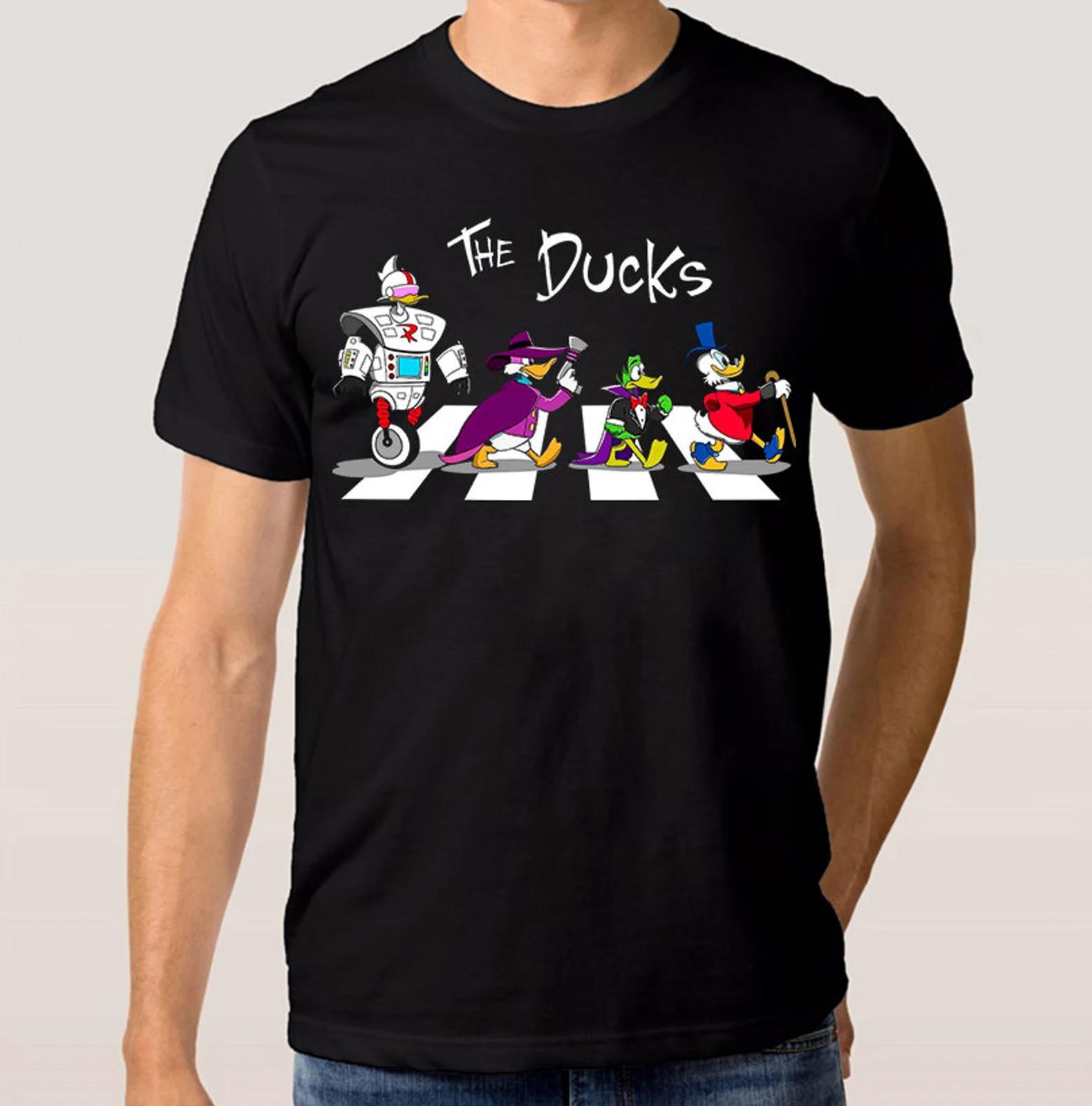 The DuckTales Abbey Road T-Shirt, Darkwing Duck Scrooge McDuck S разноцветный