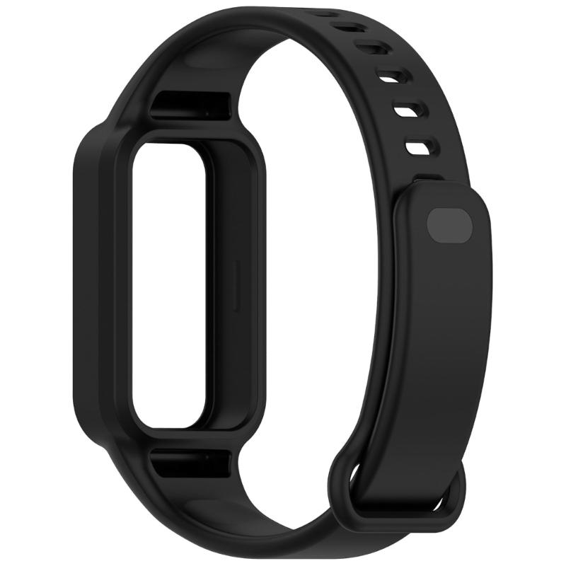 Flexible Silicone Bracelet Waterproof Sweatproof Antiscratch Belt For Band 3/Band 9 Active Unisex Wristband, Waterproof