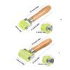 2Pcs Multipurpose Rubber Wheel Roller Tool Ergonomic Design for Car Soundproofing and DIY Seam Filling Projects