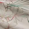 1PC LOZUJOJU Light-colored Blackout Curtains Gentle Green Plant and Floral Printed Curtains for Bedroom Living Room Balcony Window for Home Decor