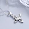 S925 Neue Frische Schmetterling Anhänger Koreanischen Stil Mode Spezielle-Interesse Design Sinn Anhänger Silber
