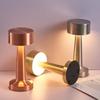 Led Table Lamp Dumbbell Shape Dimmable Usb Rechargeable Desk Lamp Night Light For Restaurant Hotel Bar
