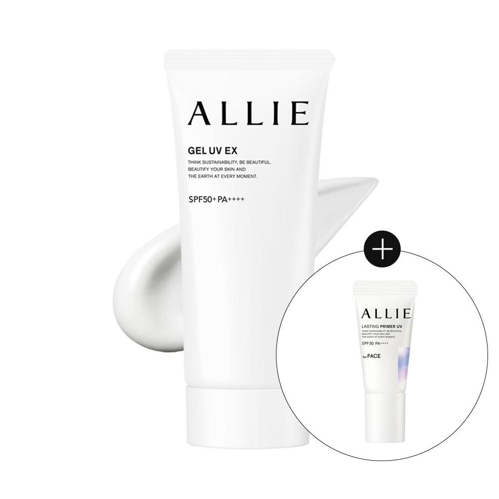 Allie Chrono Beauty Gel UV EXP 90g + Primer 5g Set