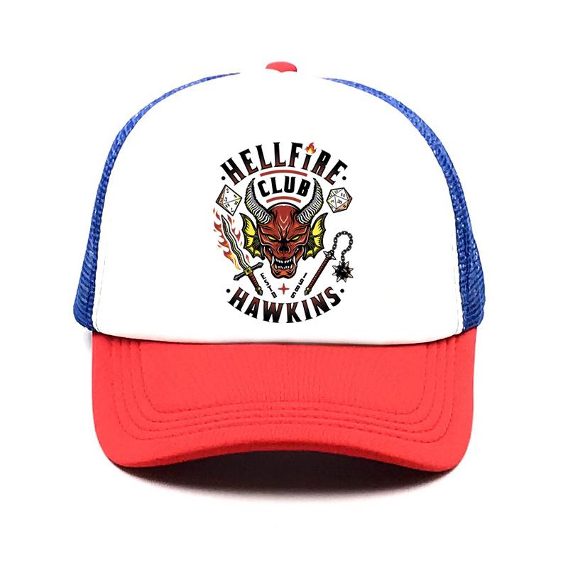 Strager Thigs 4 mesh cap, Stranger Things sunshade baseball cap with CAP accessories