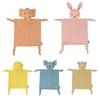 Baby Comforter Blanket With Dual Layer Cotton Gauze Soft Plush Toy For Newborns