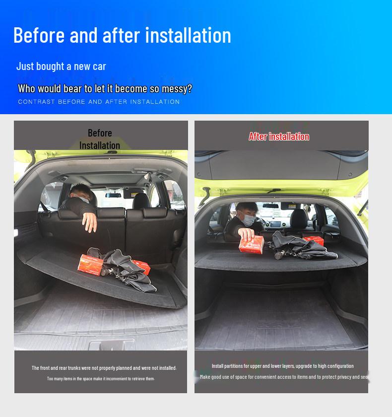 Honda HRV Trunk Cover & Rear Cargo Shelf