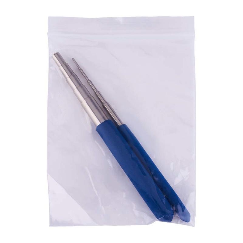 2pcs/set Iron Wire Winding Rods Wire Wrapping Tool DIY Jewelry Making,Loop Size:1.5mm/1.7mm/2.7mm/3.8mm/5mm/6mm/7mm/8mm/9mm/10mm