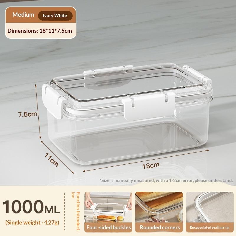 Fruit Storage Containers Fresh Food Containers Fridge Clear Fruit Organizer Refrigerator Multifunctional Meal Prep Lunch Box