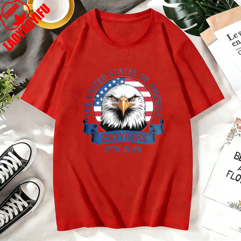 USA 250th Anniversary Shirt The United States of America 1776 2026 TShirt Creative Outdoors Women Tops Graphic T Shirts