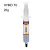 Thermal Grease Compound Paste HY883 TU20G For CPU GPU Chipsets Heat Sink Application Excellent Heat Transfer