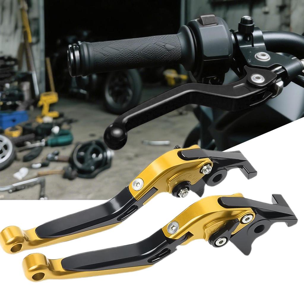 Brake Lever Motorcycle Lightweight Folding Handlebar Brake Comfortable Folding Joint Precise Control Handle For Motorbikes