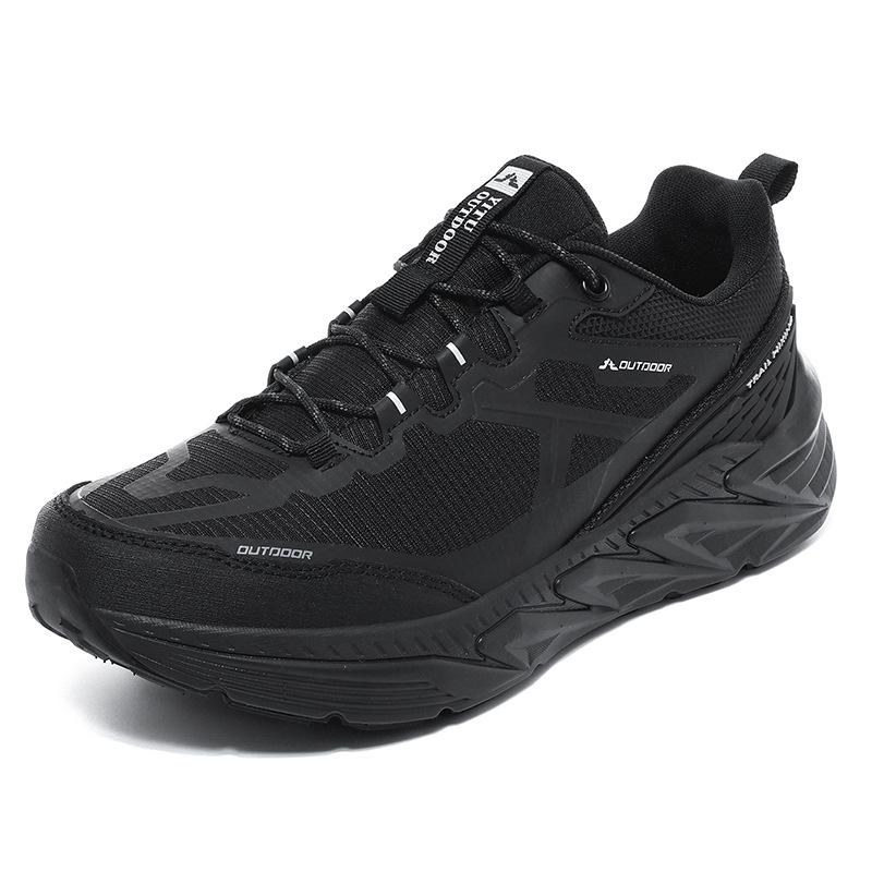 Outdoor Hiking Shoes Men's and Women's Mesh Breathable Non-slip Wear-resistant Off-road Hiking Shoes Lightweight Cushioning Hiking Shoes