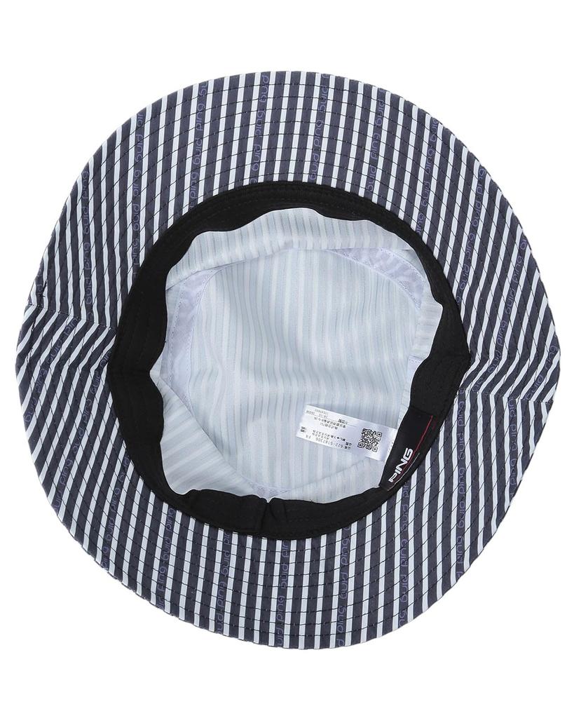 Bucket Hat Golf Hat FR [Pin Apparel] Women's (Stripe) / / 622-5187306 120_Navy