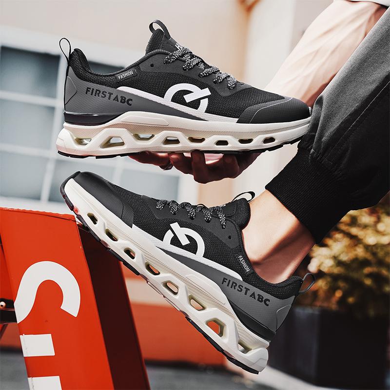 New High-end Casual Sports Shoes for Men, Lightweight and Breathable Sports Shoes for Playing Ball Games