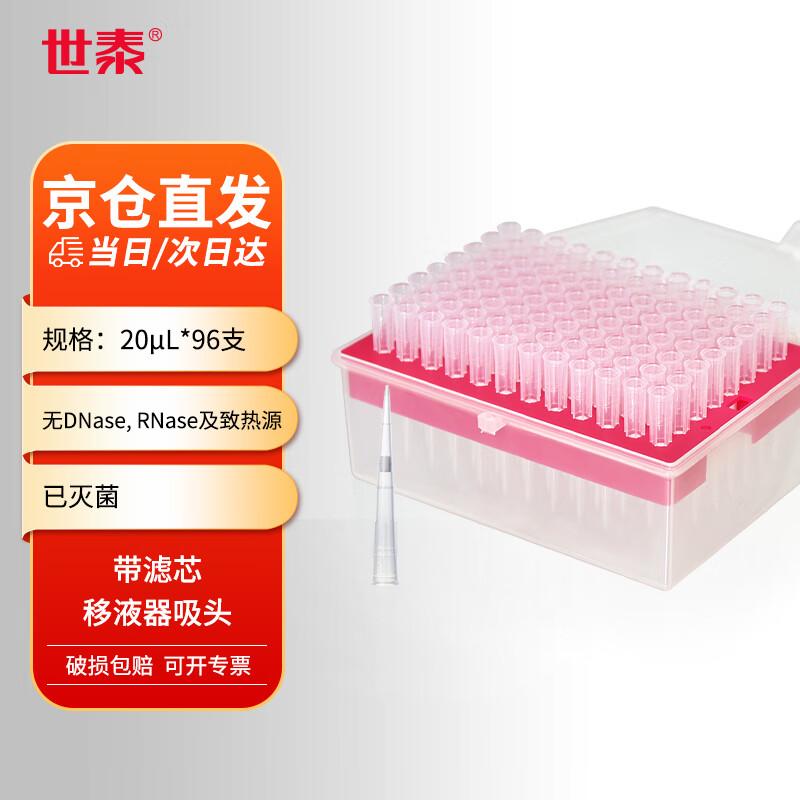 Shitai Sterile Filtered PP Pipette Tips 20μL