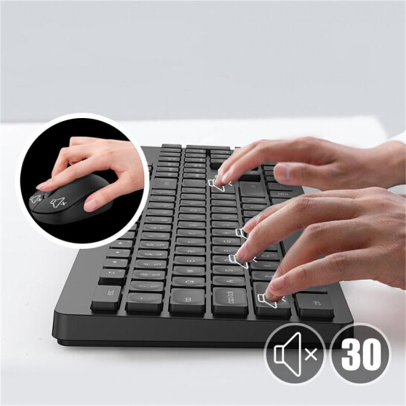 Fude Wireless Keyboard and Mouse Combo