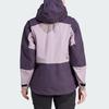 Adidas Terrex Xploric RAIN.RDY Windproof Waterproof Hiking Jacket Women Jackets Fig Aurora-Black IP1441