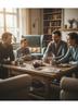 Felt Mug Glass Coater Set Of 4 Beige 10×10 Cm