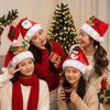 LED Light-Up Christmas Hat Snowman Reindeer 2027 Digital Color Lights Adult Party Hat