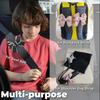 Cute Bow Leather Car Seat Belt Cover Pads,2 Pcs & 4 Pcs Seat Belt Cover for Shoulder, Seatbelt Cushion, Car Seat Strap Pads, Seatbelt Covers for