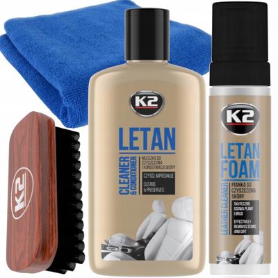 K2 For Cleaning Washing Care Renovation of Leather Upholstery Steering Wheel