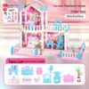 DIY Princess Dollhouse - Children's Pretend Play Castle Villa Set