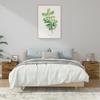 Vidaxl Nightstands, 2 Pcs, Smoked Oak, Wood-Based Material