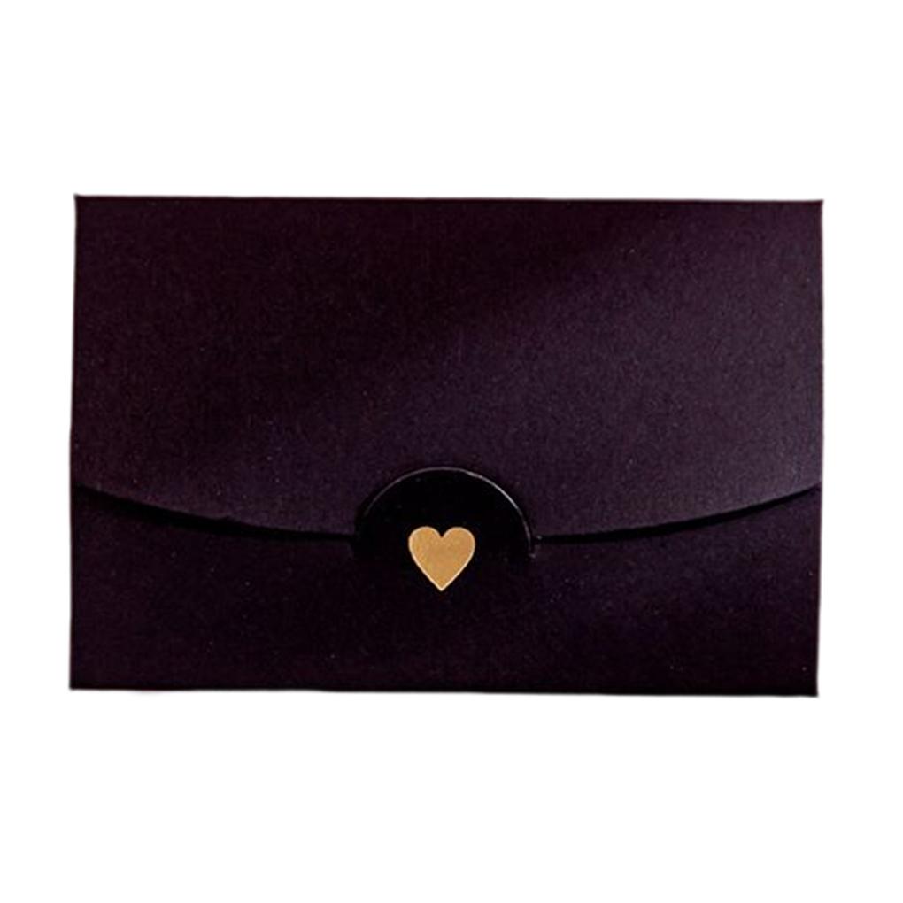 Romantic Paper Envelope Portable Vintage Wedding Ceremony Engagement Invitation Card Envelopes Party Banquet Accessories