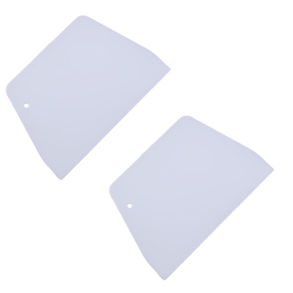 2PCS Kitchen Baking Tools T-Shape Plastic Scraper Board for Cream Cake Chocolate Board Kitchenware Gadget