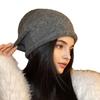 Wool Blend Beanie Hat For Women With Windproof Feature For Fall And Winter Casual Wear