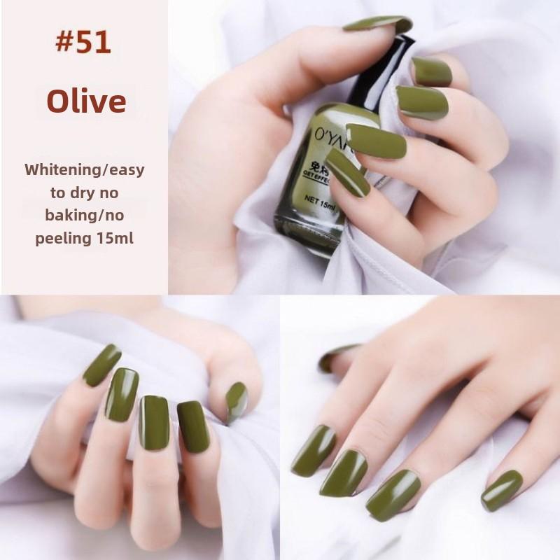 

Лак для ногтей, Не требует выпекания, Быстросохнущий, Стойкий лак для ногтей, Маслянистый, Не рвется, Не отклеивается лак для ногтей 15ml