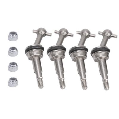 4pcs Metal Joint Shaft Upgrade Parts for Wltoys K969 K979 K989 K999 P929 P939 128 RC Car