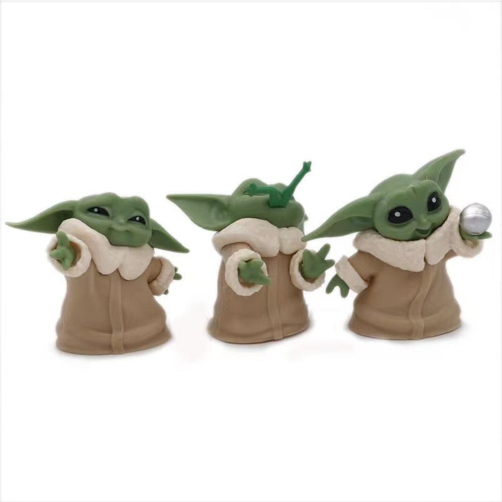 6pcs The Star War Action Figures for Wars Theme Party Decorative Ornaments Gifts
