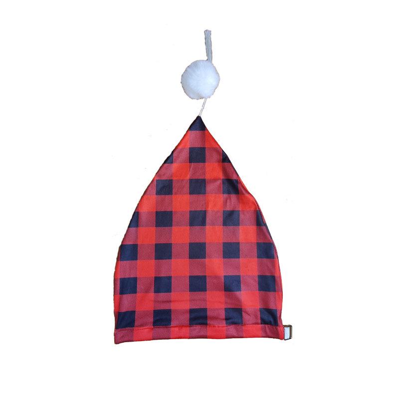 Elegant europeisk och amerikansk julmössa med tofs