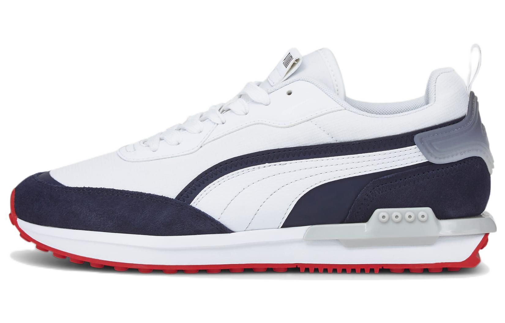 PUMA City Rider Gradient  White Blue Red  383703-01 40