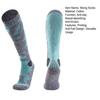 1 Pair Skiing Socks Anti-Fall Non-Slip Moisture-Absorbing Breathable Three-Dimensional Heel Thermal Outdoor Activities Ski Socks
