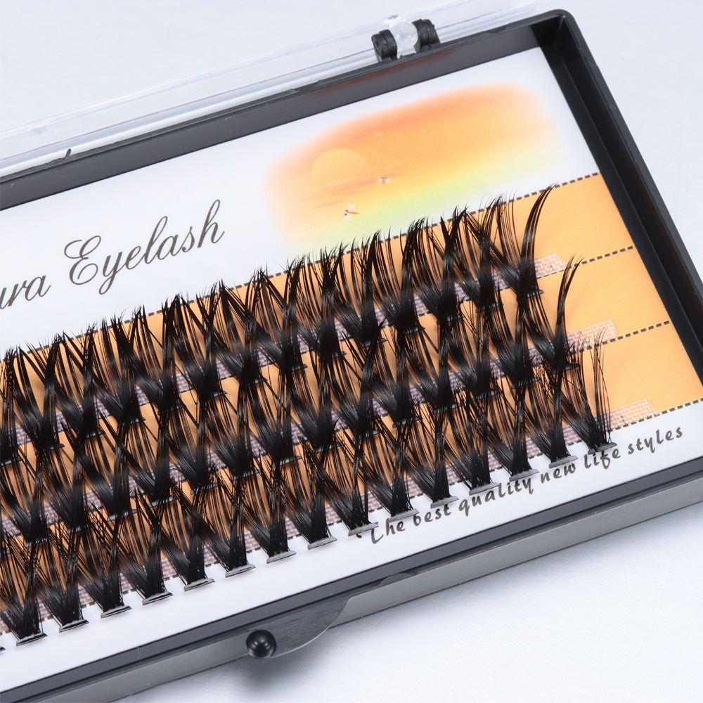 0.07mm Thickness 40D False Eyelashes DIY Lash Extension  for Beginners Self Application At Home