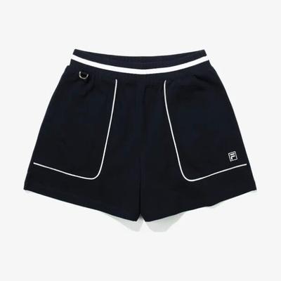 Cotton Blend Pique Culottes Shorts Fs2trg2362fina